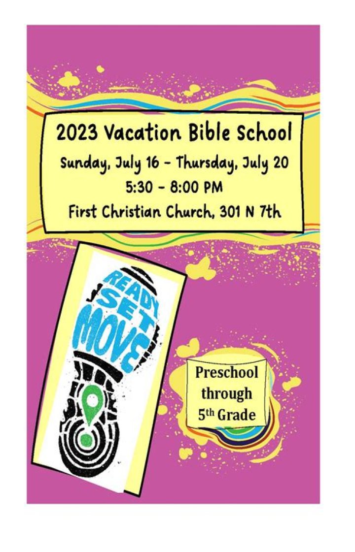 ⛪ 2023 Vacation Bible School Guide - Northern Anne Arundel County