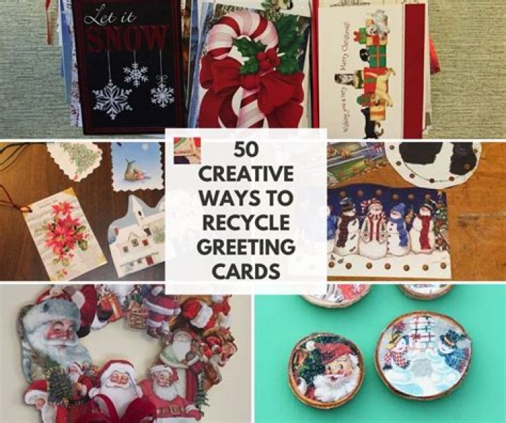 5 Creative Ways To Upcycle Old Greeting Cards