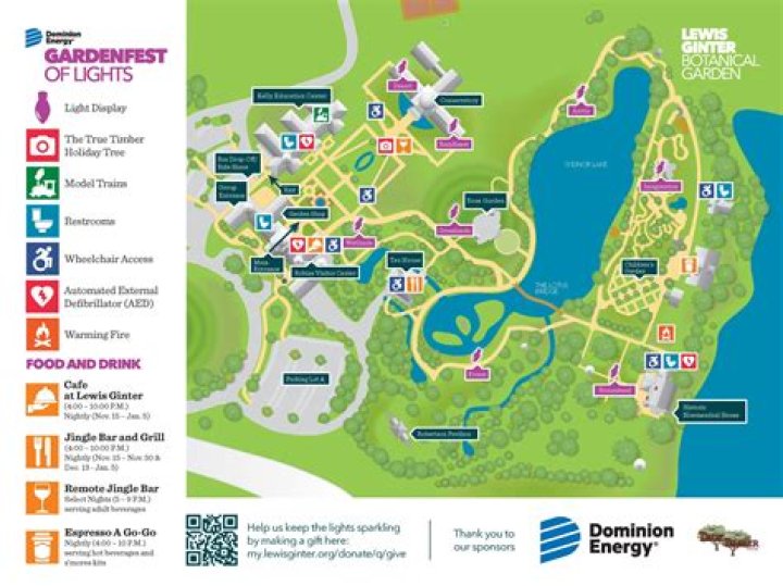 Dominion Energy GardenFest of Lights at Lewis Ginter Botanical Garden