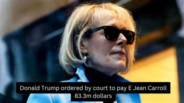 Donald Trump ordered by court to pay E Jean Carroll 83.3m dollars in defamation case