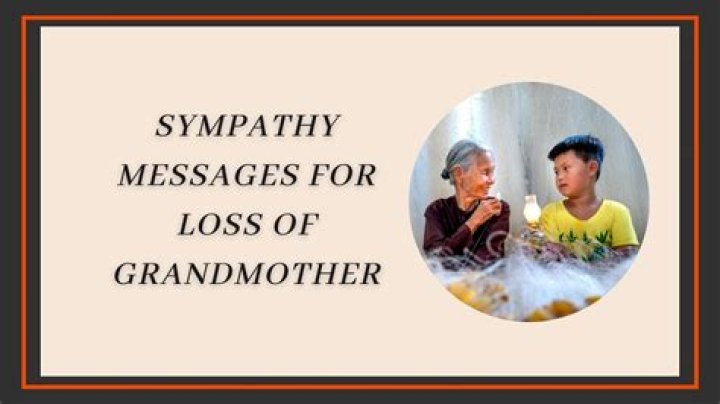 Grandmother passed and Grandfather is still talking to her.