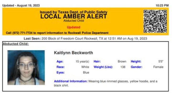 Kaitlyn Beckworth Disappearance The Critical Role of Amber Alerts in Kaitlyn Beckworth’s Case
