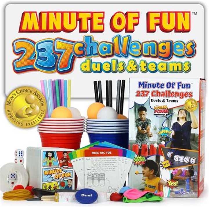 Minute to Win It Games for the Whole Family