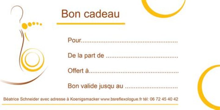 Modèle bon cadeau Word GRATUIT à imprimer