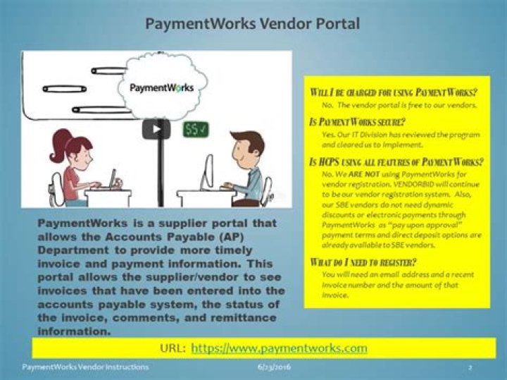 PaymentWorks Vendor Portal