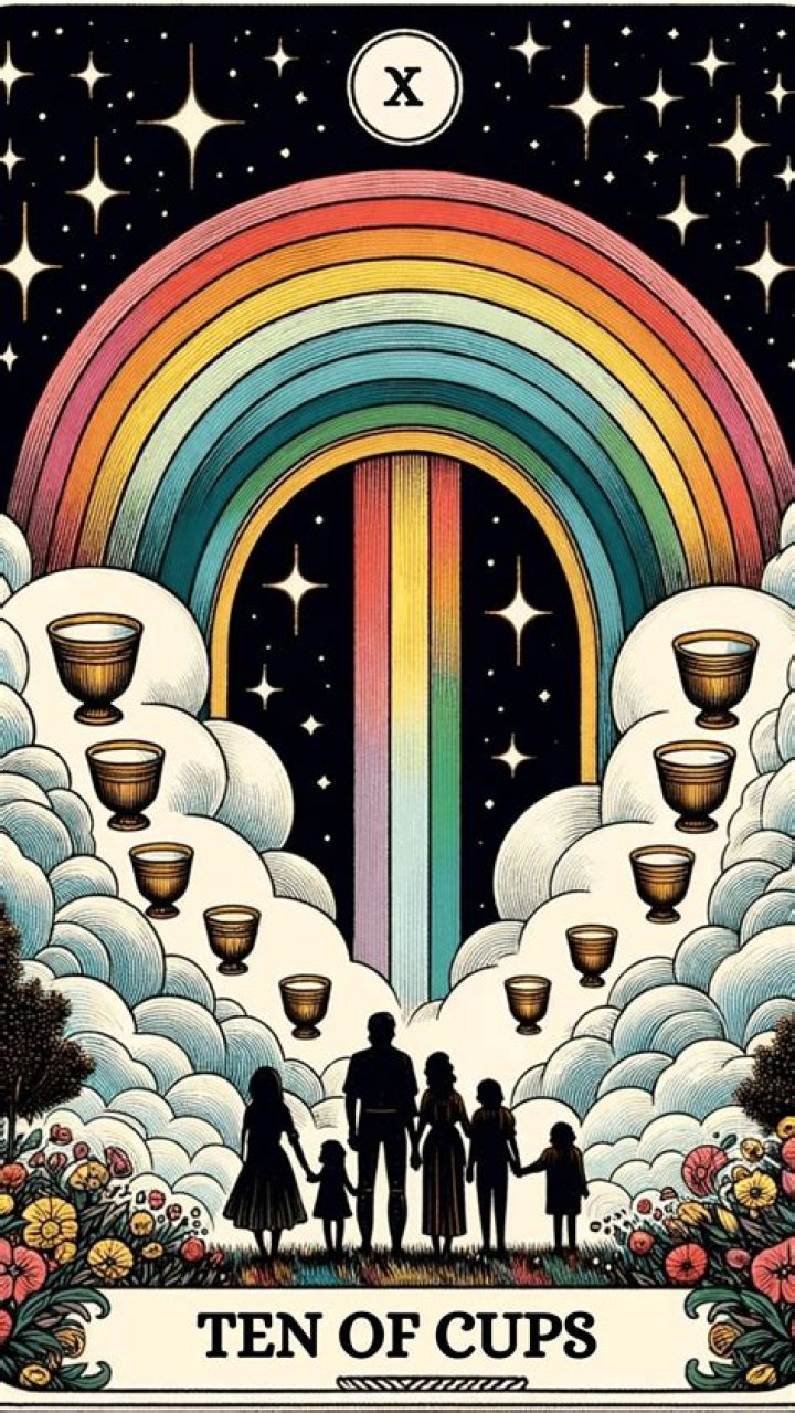 Ten of Cups Tarot Card Meaning